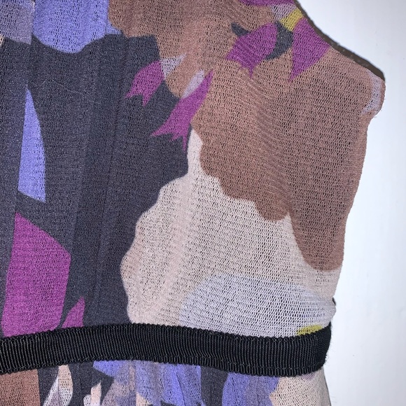 Anthropologie Weston Wear Mesh Floral Top - Picture 11 of 16